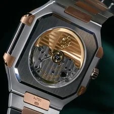 2026 NEW Unworn Patek Philippe Cubitus Two-Tone Blue Dial 18K Rose Gold 5821/1AR 3