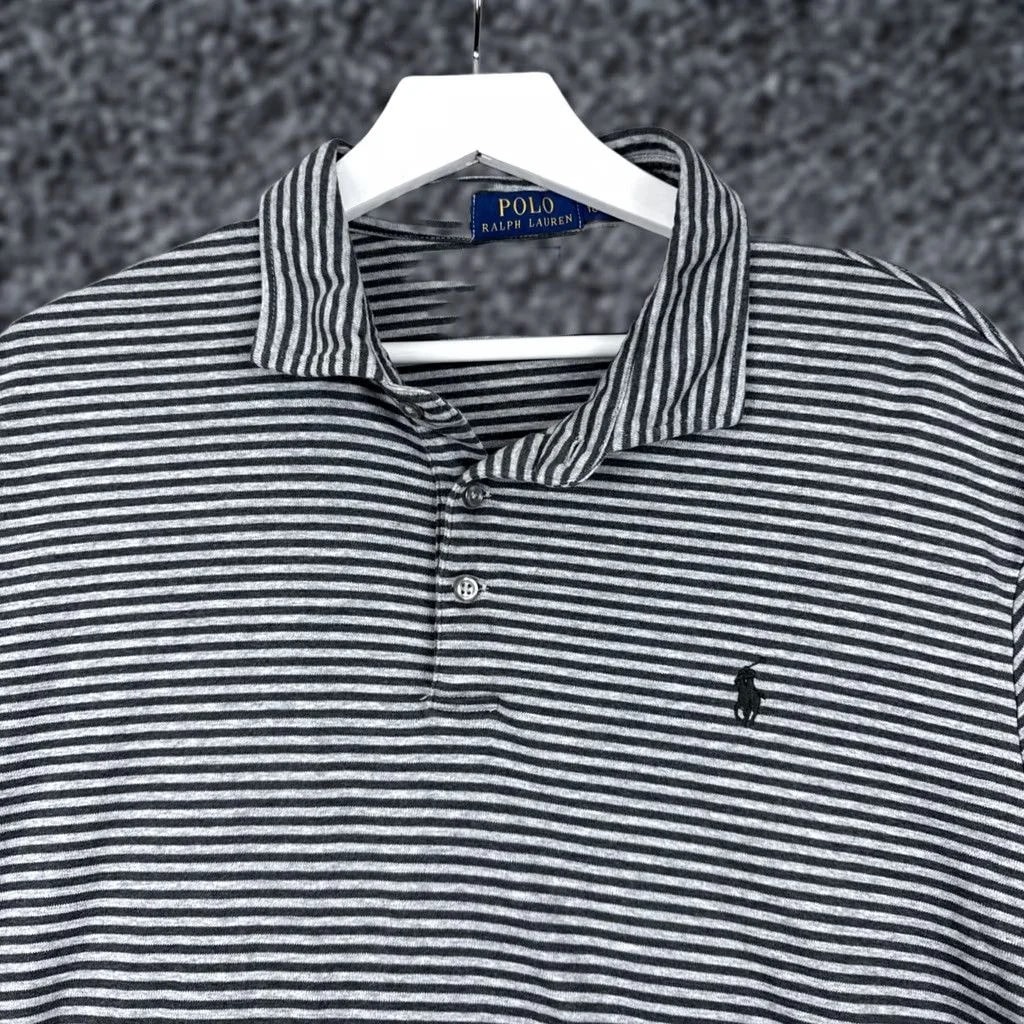 Polo Ralph Lauren — Polo Ralph Lauren Polo Shirt Classic Fit With Stripe — streetwear — resale