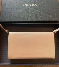 Prada Crossbody Wallet Detachable Strap Auth 2