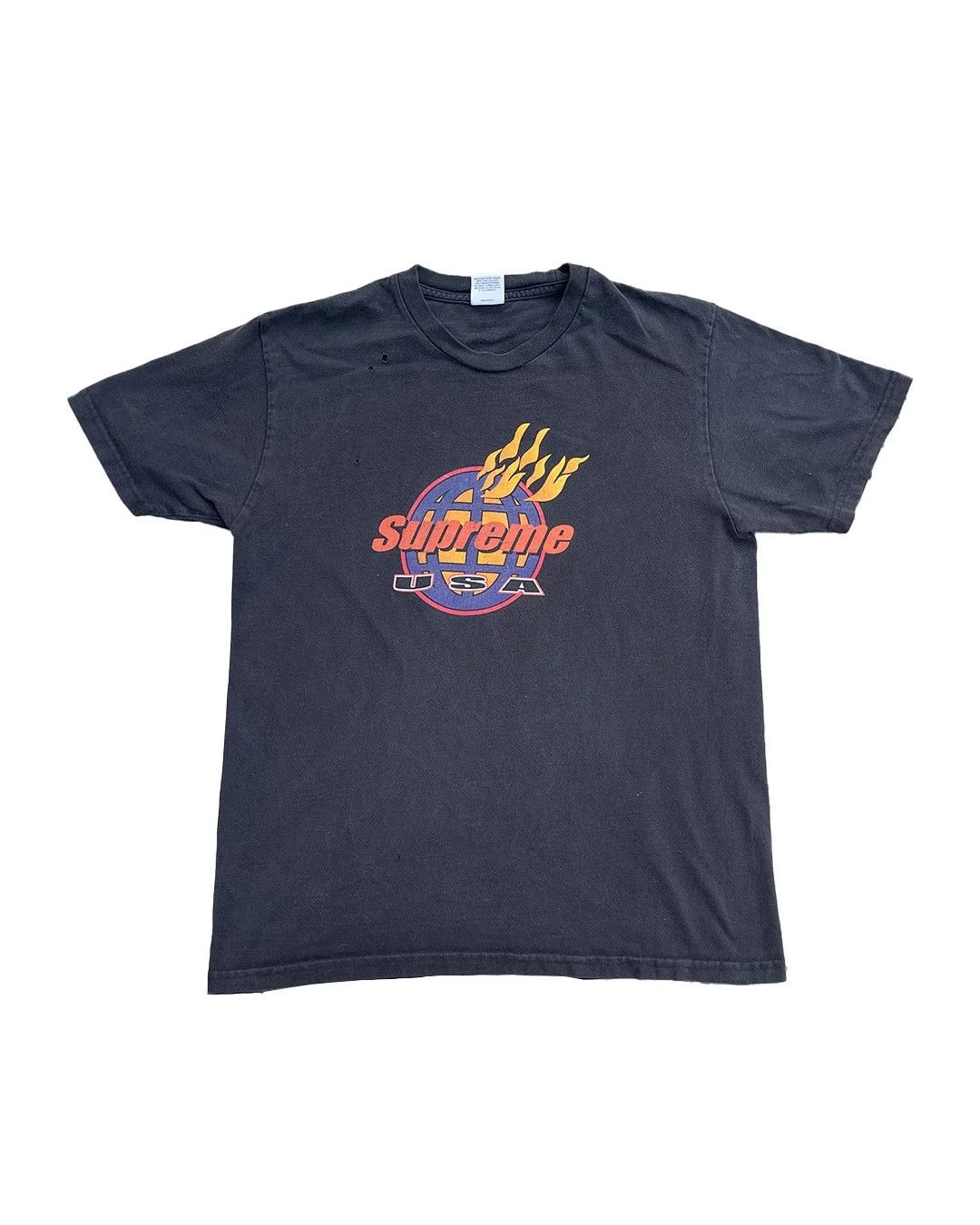 Supreme — Supreme Fire T-shirt — streetwear — resale