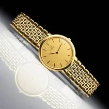Omega — Omega de Ville Quartz Gold Tone 33mm From Japan — Watch — resale