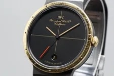 IWC — IWC Porsche Design Ultra Slim Quartz 2552 Titanuim 32mm Black Dial — Watch — resale