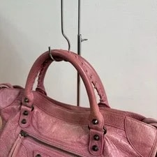 Balenciaga the City 115748 2Way Y2K Auth Good 4