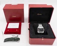 Cartier Santos de Large 39.8x47.5mm WSSA0062 Green 2025 2