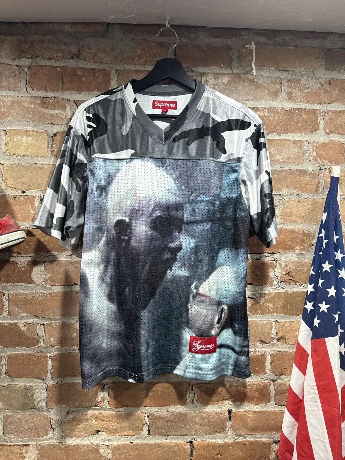 Supreme — Supreme Aphex Twin Camo Football — streetwear — resale