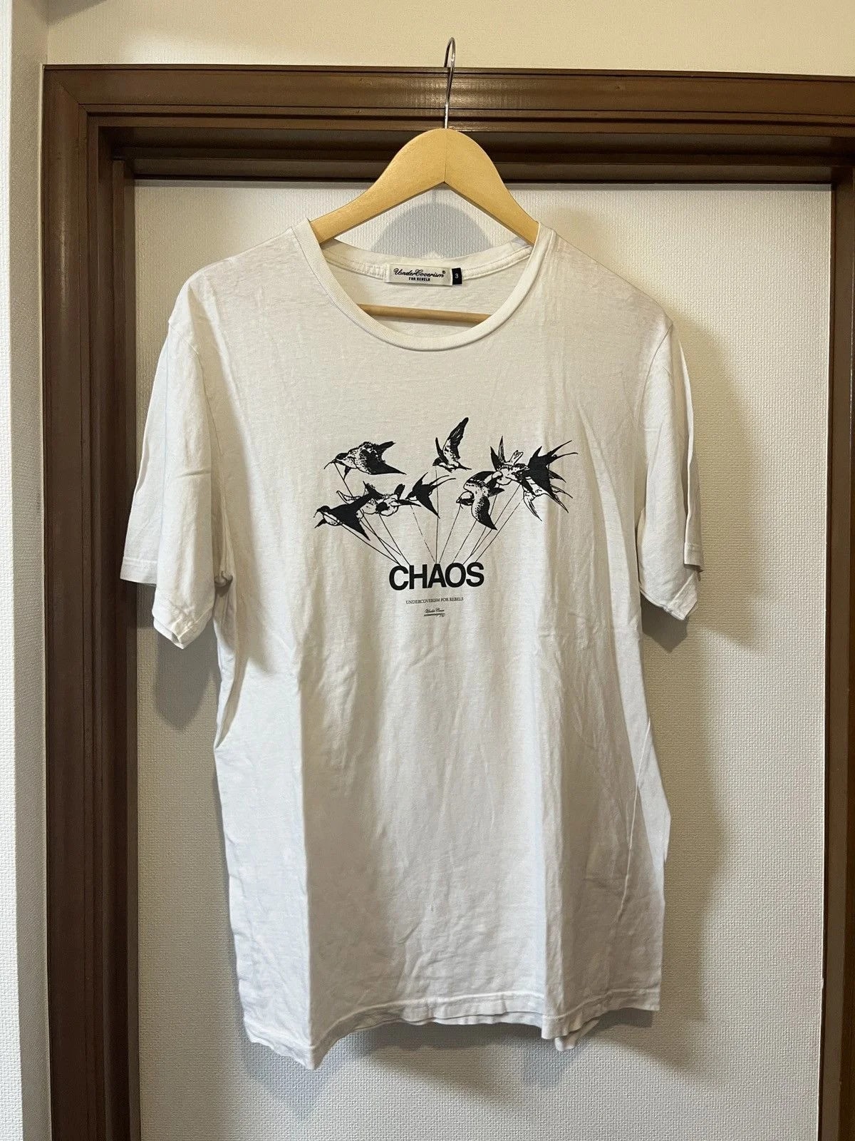 Undercover — Undercover Chaos Print Bird Tee — streetwear — resale