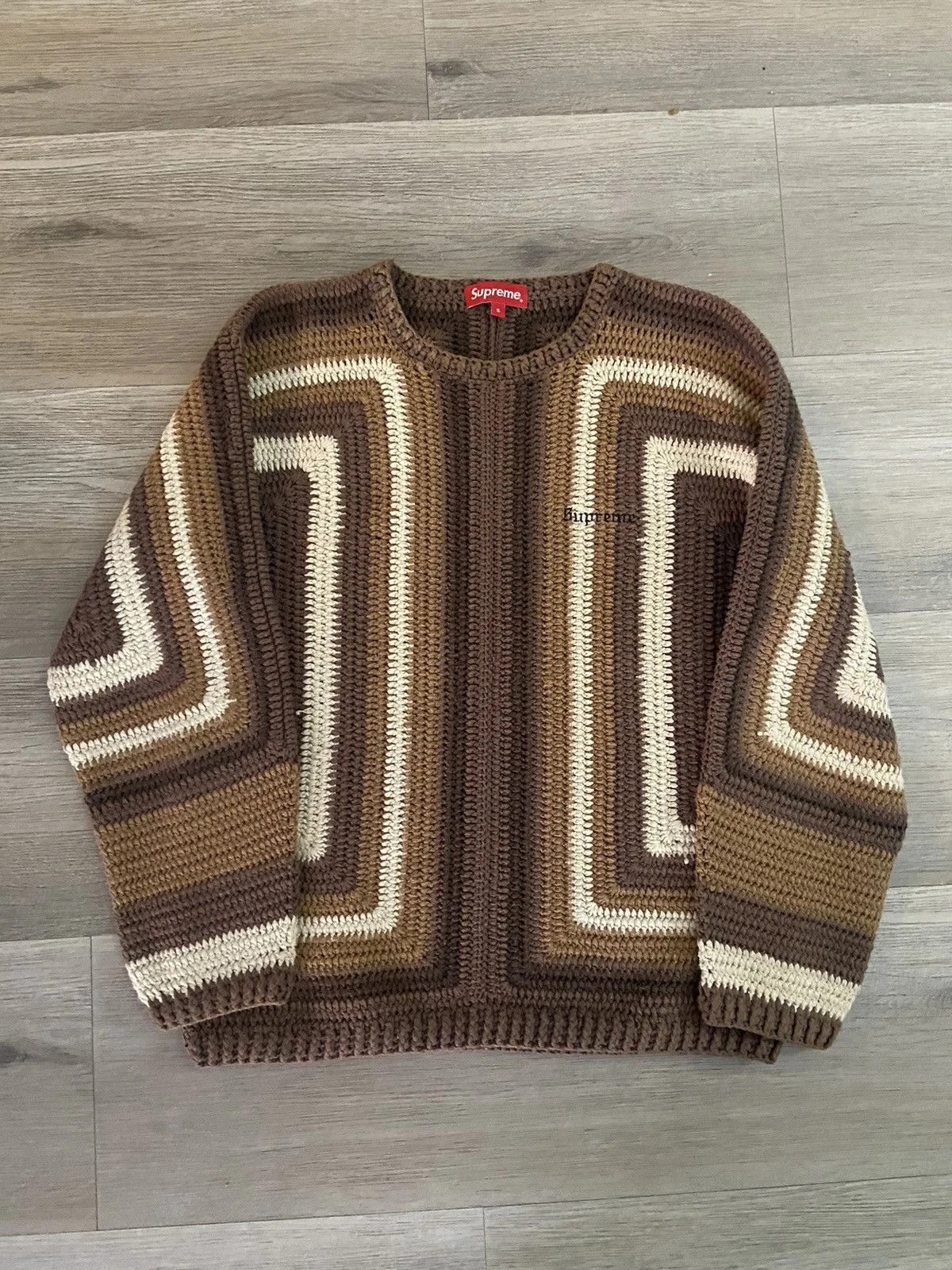 Supreme — Supreme Hand Crochet Sweater — streetwear — resale