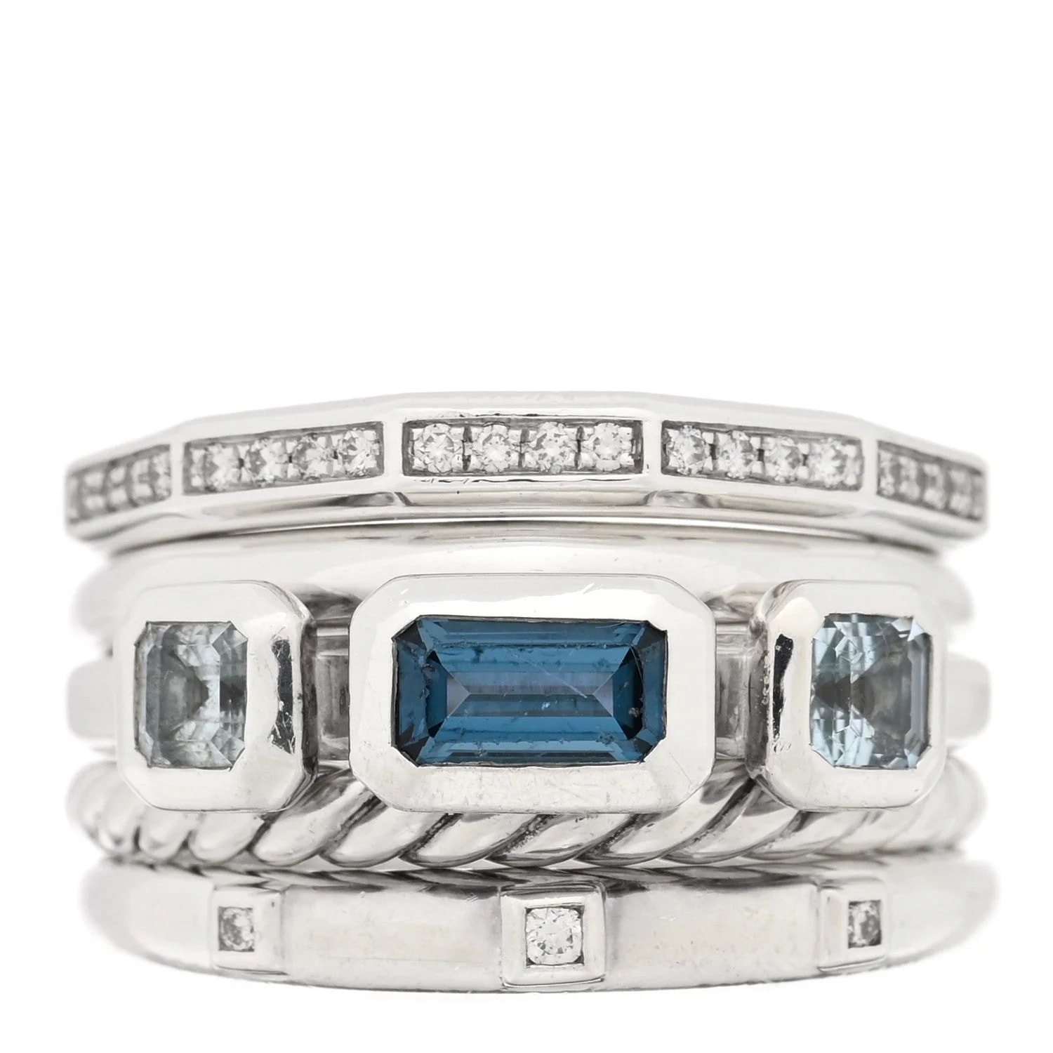 David Yurman — Hampton 15mm Stax Five-Row 59 8.75 — Jewelry — resale