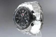 N/Battery IN BOX [Top ] TAG Heuer F1 CAZ1010.BAO842 Chrono Qz From JPN 3