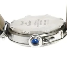 Cartier Pasha C W3100255 35mm SS Beige Dial Automatic Date #C486 3