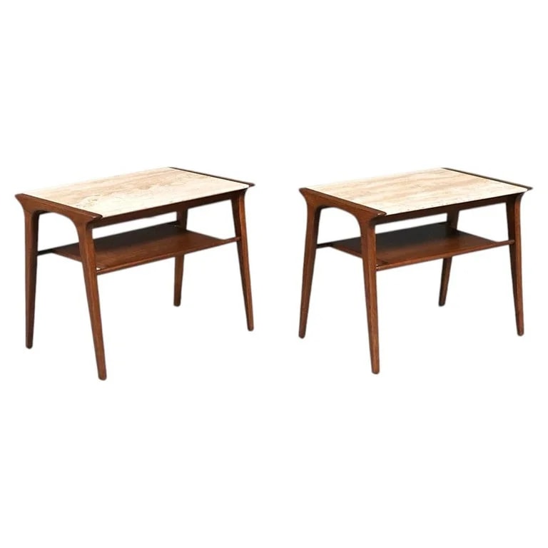 Drexel, John Van Koert — Expertly Restored-John van Koert “Profile” Top Side for Drexel — Furniture — resale