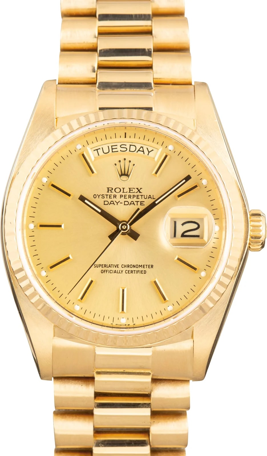 Rolex Day-Date 36 Ref 18038 President Champagne Dial 2