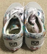Vans Disney X Old Skool 50th Anniversary Disney Park Map Size W 7.5/ M 4