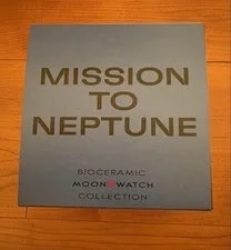 Swatch Mission To Neptune Quartz Blue New 3