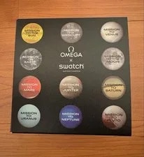 Swatch Mission To Neptune Quartz Blue New 4