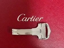 Cartier Stainless Steel Deployment Buckle 18mm Silver From Japan 3