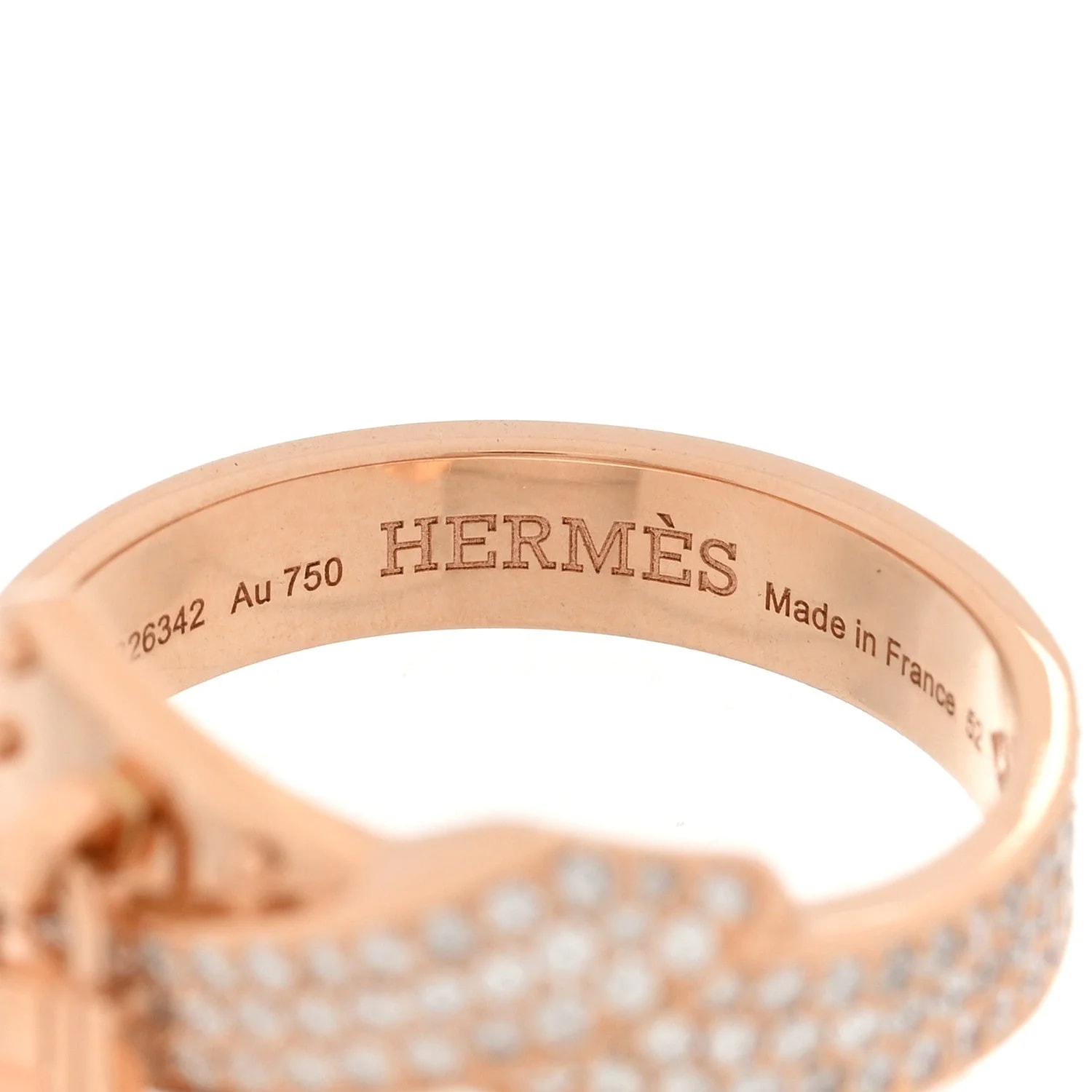 18K Rose Gold Kelly Gavroche 52 6 4