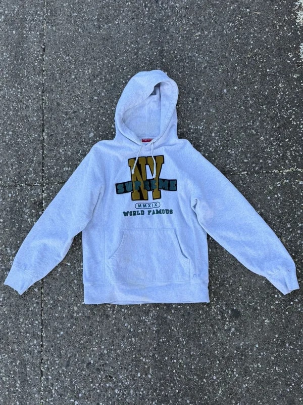 Supreme — Supreme NY Hoodie — streetwear — resale