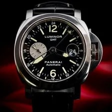 Panerai Luminor GMT PAM00088 - 44mm - Black Dial, Full Set & Card, Extra Strap 2