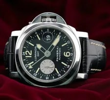 Panerai Luminor GMT PAM00088 - 44mm - Black Dial, Full Set & Card, Extra Strap 3