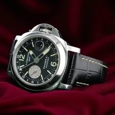 Panerai Luminor GMT PAM00088 - 44mm - Black Dial, Full Set & Card, Extra Strap 4