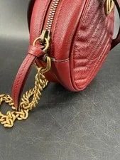 Gucci GG Marmont Round Chevron Crossbody Box 4