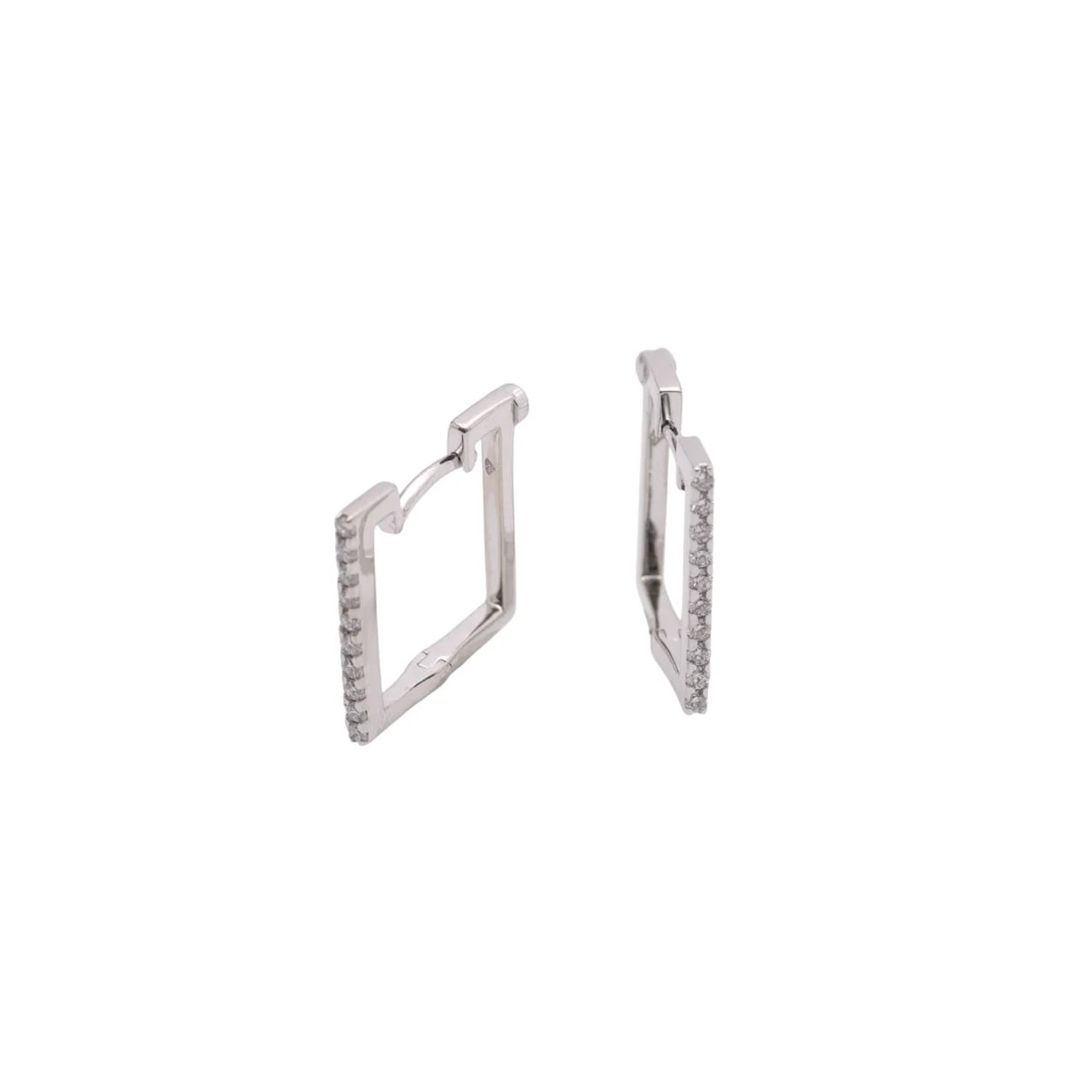 Roberto Coin Square Hoop 2