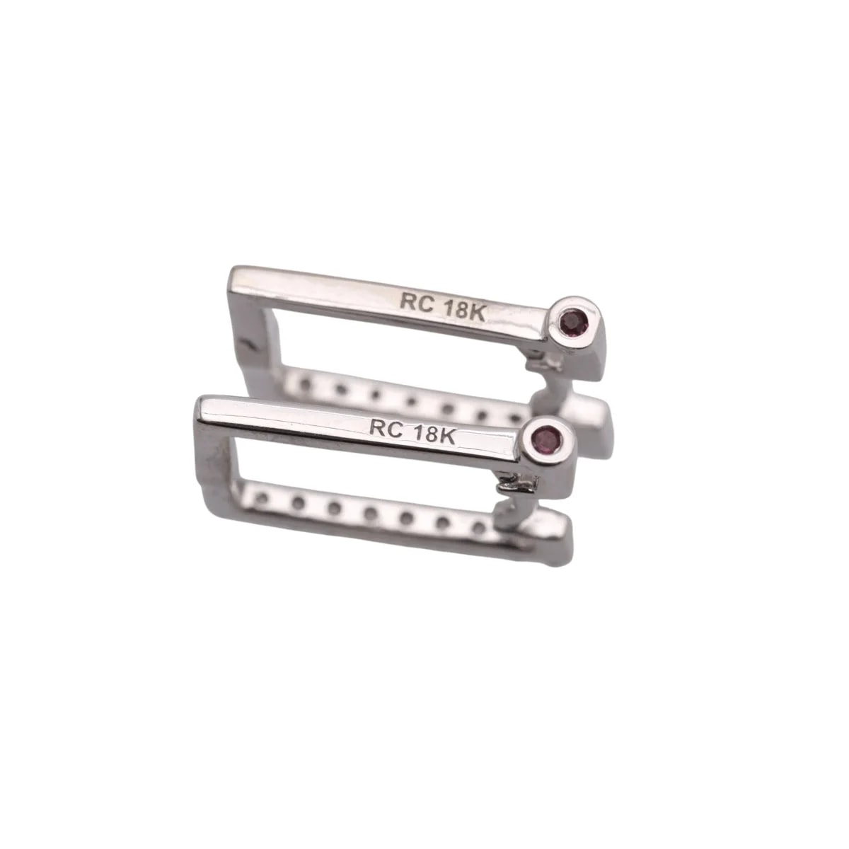 Roberto Coin Square Hoop 3