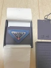 Prada Brooch Triangle With Box From Japan 4