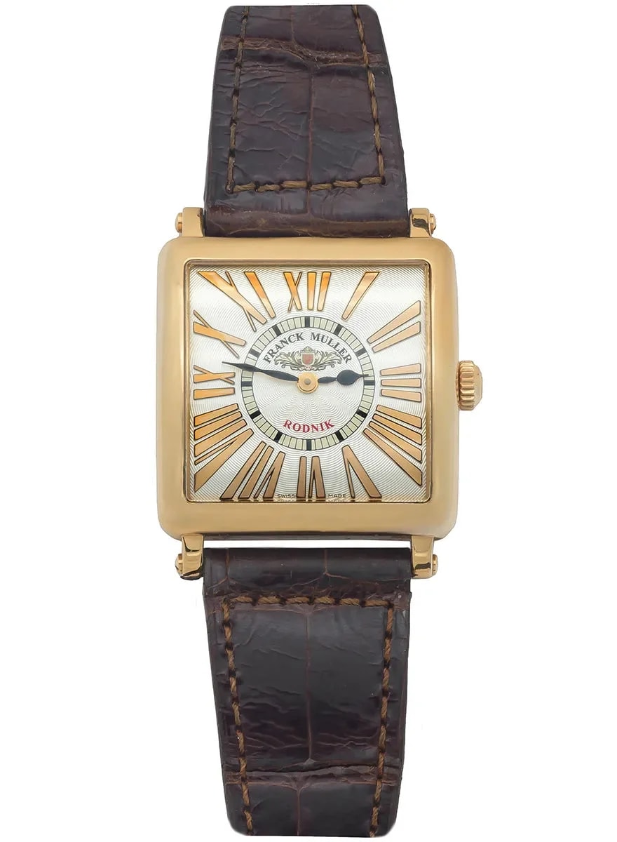 Worldofluxuryus — Franck Muller Master Square 18K Rose Gold Lady's — Watch — resale