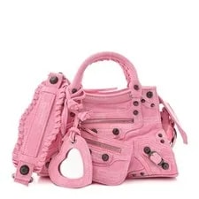 Balenciaga — Authentic Balenciaga Mini City With Heart Mirror and Strap — Handbag — resale