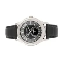 Patek Philippe Complications Annual Calendar White Gold Black Dial 40mm 5205G 2