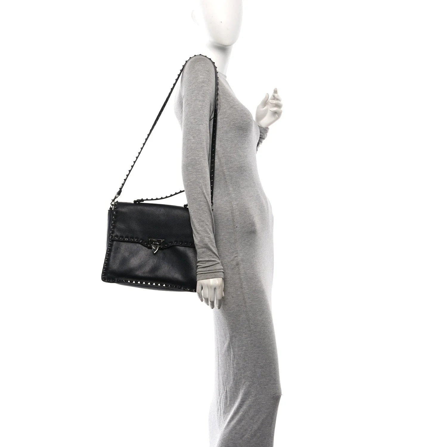 Alce Printed Rockstud Top Handle Flap 2