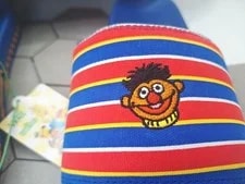 Vans X Street la Costa Slide Bert & Ernie Stripes Sandals 12 4