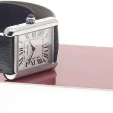 Cartier — Cartier Tank Solo SM WSTA0030 24mm SS Silver Dial Quartz #C12406 — Watch — resale
