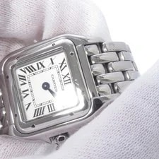 Cartier Panthere de SM 30mm 22mm Stainless Steel Silver Dial WSPN0006 4