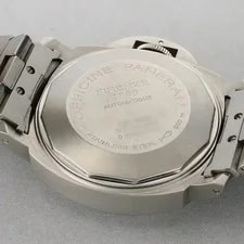 Panerai Luminor PAM00069 40mm Stainless Steel Blue #SU1061 4