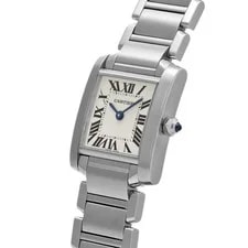 Cartier Tank W51008Q3 ( 3217) 18mm Stainless Steel Silver #WW11150 2