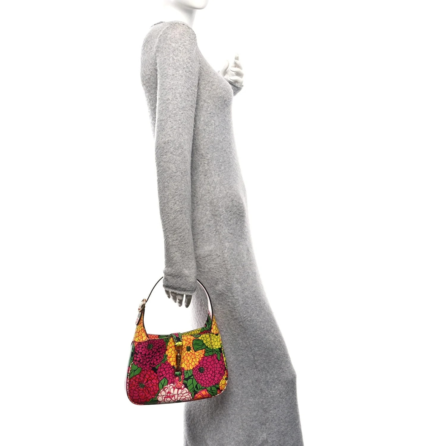 X KEN Scott Textured Pomponica Print Small Jackie 1961 Hobo Fuxia Pompon 2