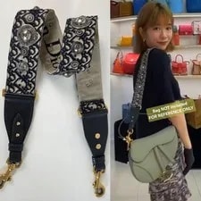 Christian Dior Studded Bohemian Embellished Strap (For ) 2