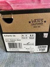 8.5US Vans California Piece Dyed 3