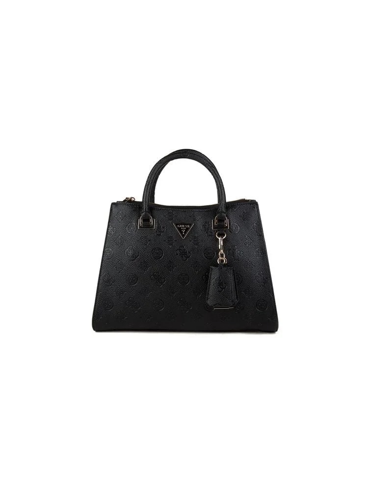 Guess Embossed Logo Satchel — 3