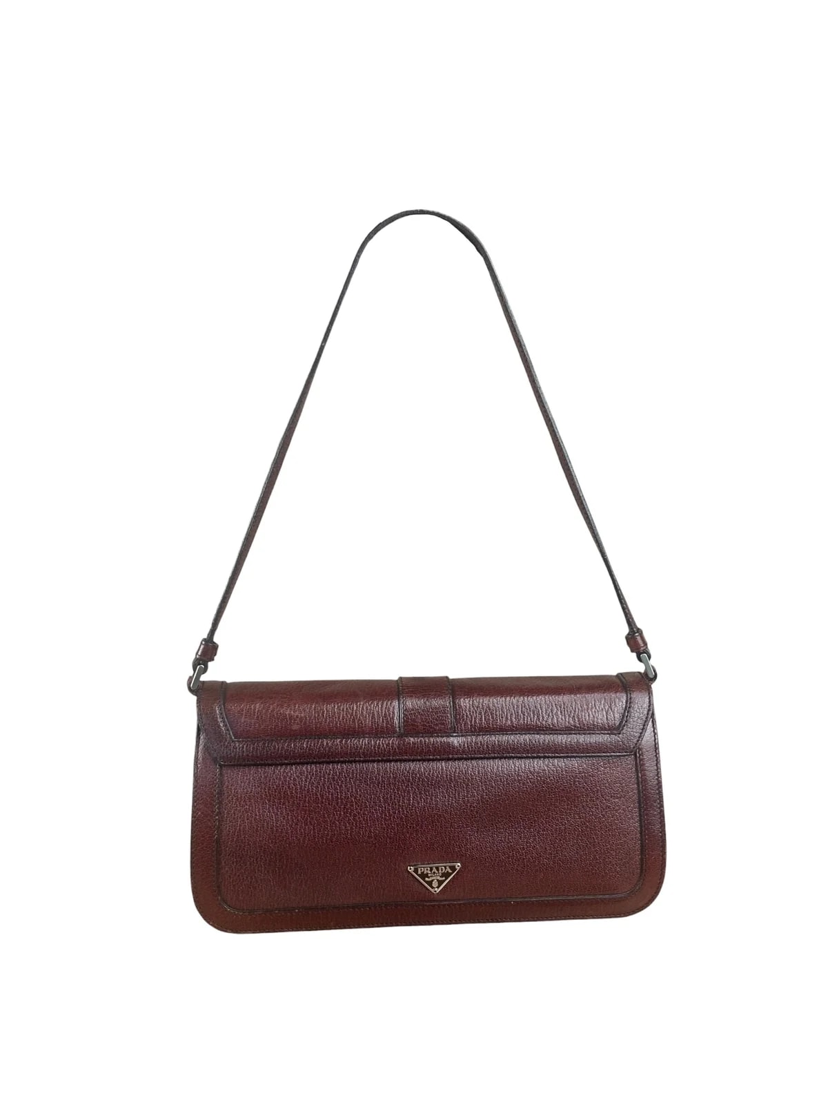 Prada Enameled Metal Triangle 3