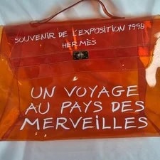 Hermès — Hermes Kelly Beach Clear Souvenir DE L'exposition — Handbag — resale