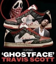 Travis Scott — NEW *Limited* Coldsins Ghost Killers X 12 'Order Confirmed' — Sneaker — resale