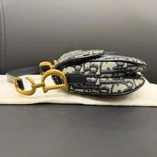 Dior Saddle Embroidered Monogram Print Magnetic Buckle - Very Good #Utqsji 3