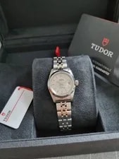 Tudor Princess Oysterdate 92400mm 25 Silver Linen Dial New Box and Card 12-2022 3