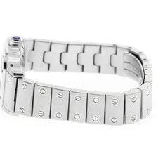 Cartier Santos Galbe SM Asia Limited W20066D6 24mm SS Gray #C2366 4