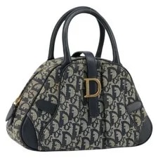 Dior — Christian Dior Trotter Double Saddle Boston Auth 178964A — Handbag — resale