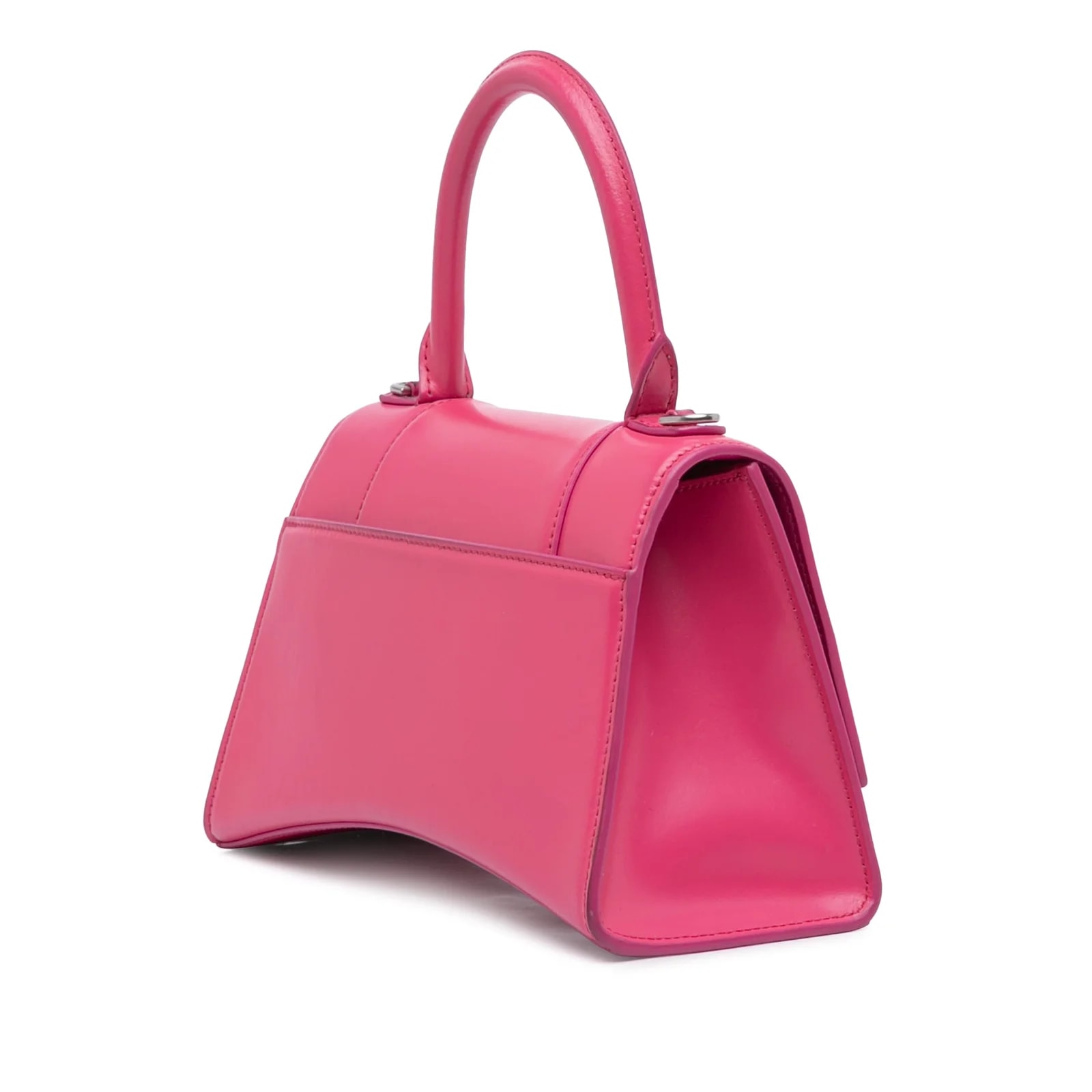 Small Shiny Box Hourglass Satchel 2